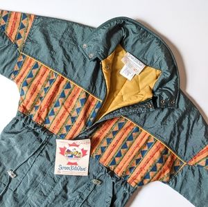 Fresh from the 80s kids unisex mid-season jacket